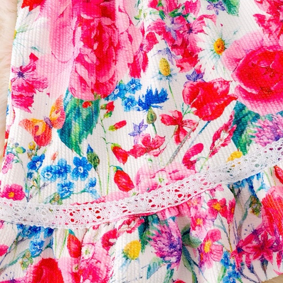 Girl Boutique Floral Dress - Picture 3 of 3